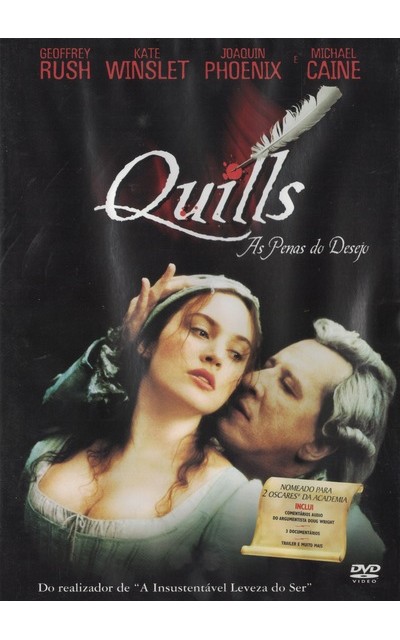 Quills - As Penas do Desejo - DVD (Seminovo)