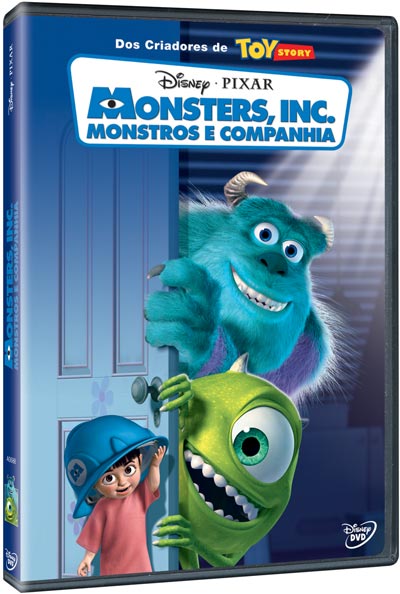 Monsters, INC. - Monstros e Companhia - DVD (Seminovo)