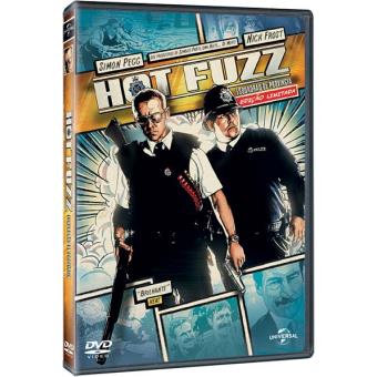 Hot Fuzz Esquadrão de Província - DVD (Seminovo)