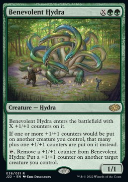 Single Magic The Gathering Benevolent Hydra (J22-038) - English