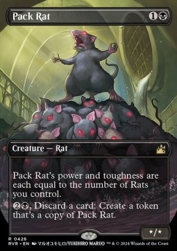 Single Magic The Gathering Pack Rat (V.2) (RVR-426) - English