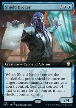 Single Magic The Gathering Shield Broker (NCC-130) - English