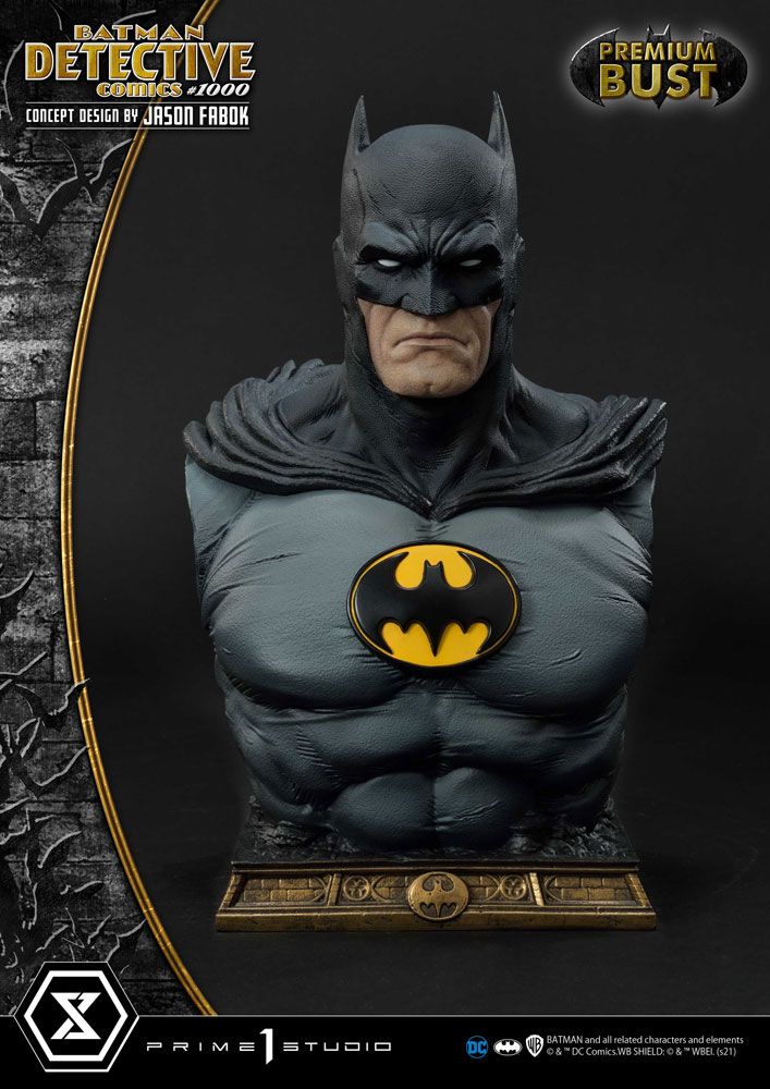 DC Comics Bust Batman Detective Comics #1000 Concept Design by Jason Fabok