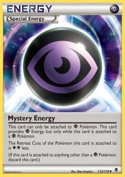 Single Pokémon Mystery Energy (PHF 112) - English