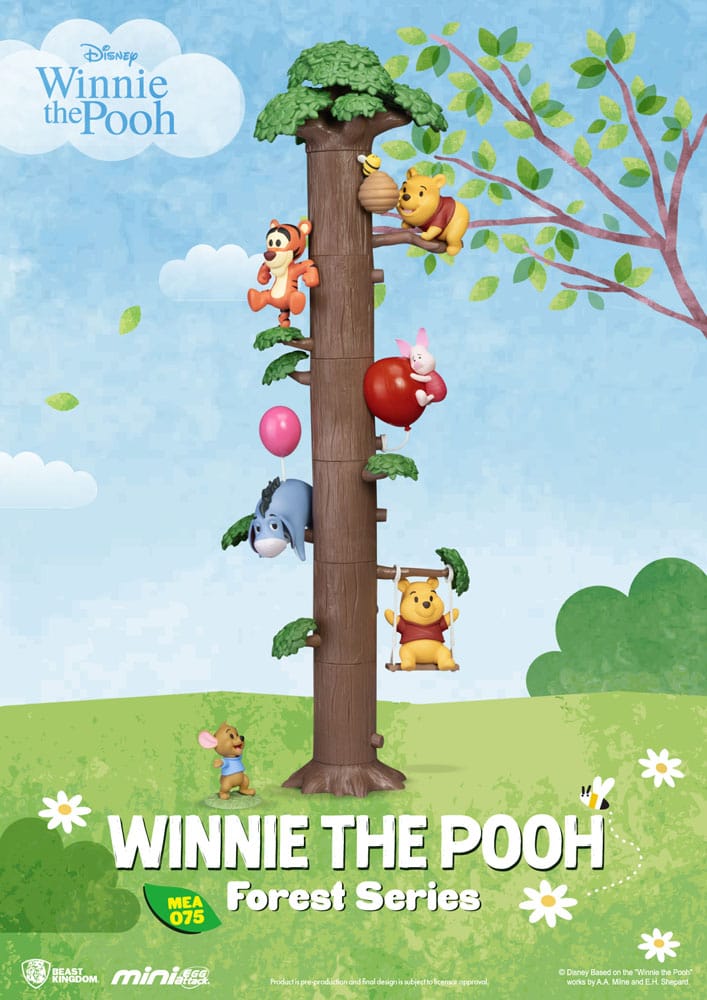 Disney Mini Egg Attack Figures Winnie the Pooh Forest Series