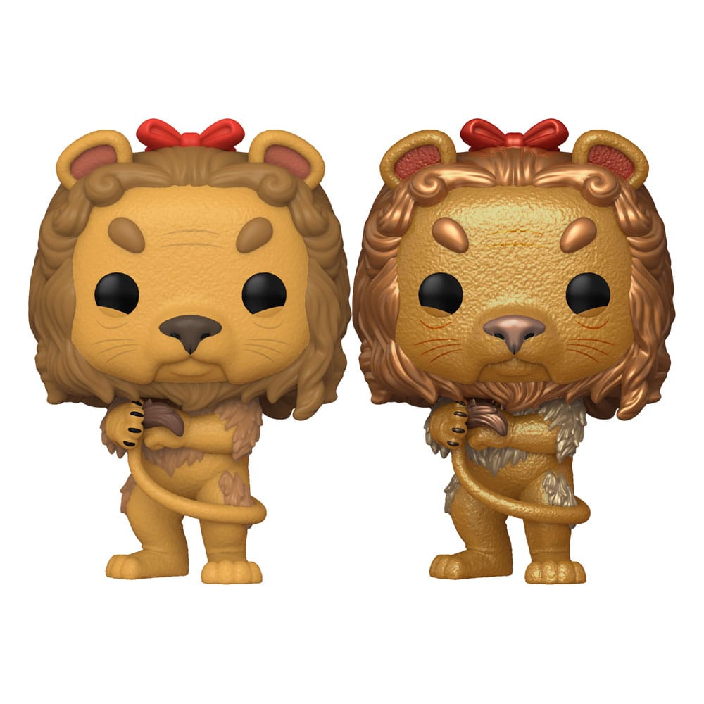 The Wizard of Oz POP! Movies Vinyl Figure Cowardly Lion normal + Chase 9 cm