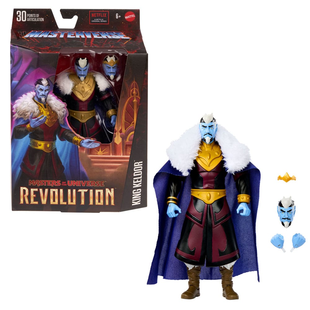 Masters of the Universe: Revolution Masterverse Action Figure King Keldor