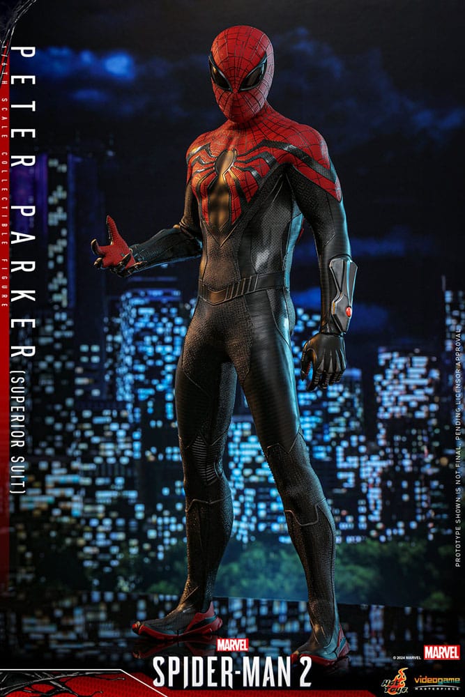 Spider-Man 2 Video Game Action Figure 1/6 Peter Parker (Superior Suit)