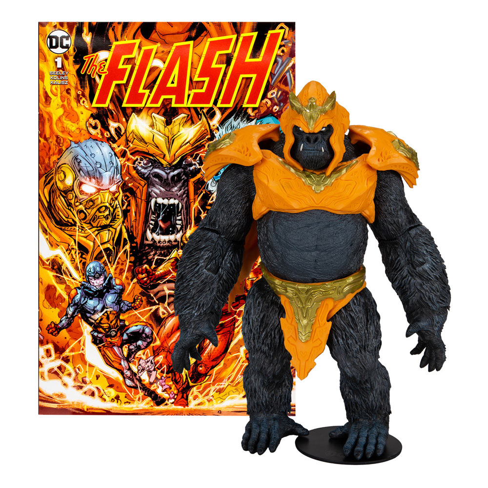 DC Direct Page Punchers Megafigs AF Gorilla Grodd (The Flash Comic) 30 cm