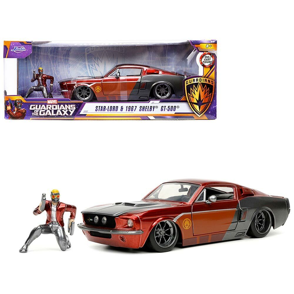 Guardians of the Galaxy Diecast Model 1/24 1967 Ford Mustang Star Lord