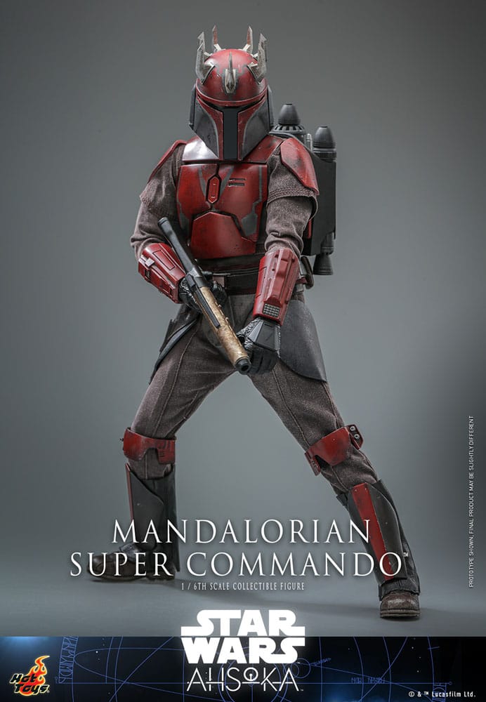 Star Wars: The Mandalorian Action Figure 1/6 Mandalorian Super Commando