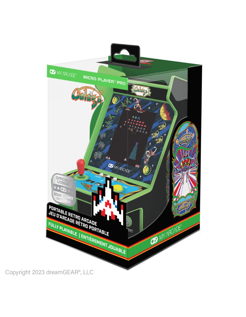 Micro Player Galaga 2 Games 6,75 inch