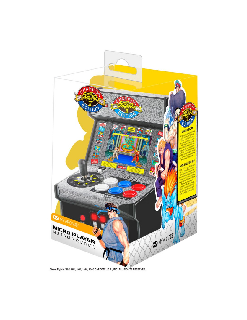 Retro - Micro Player Street Fighter II 7,5 inch