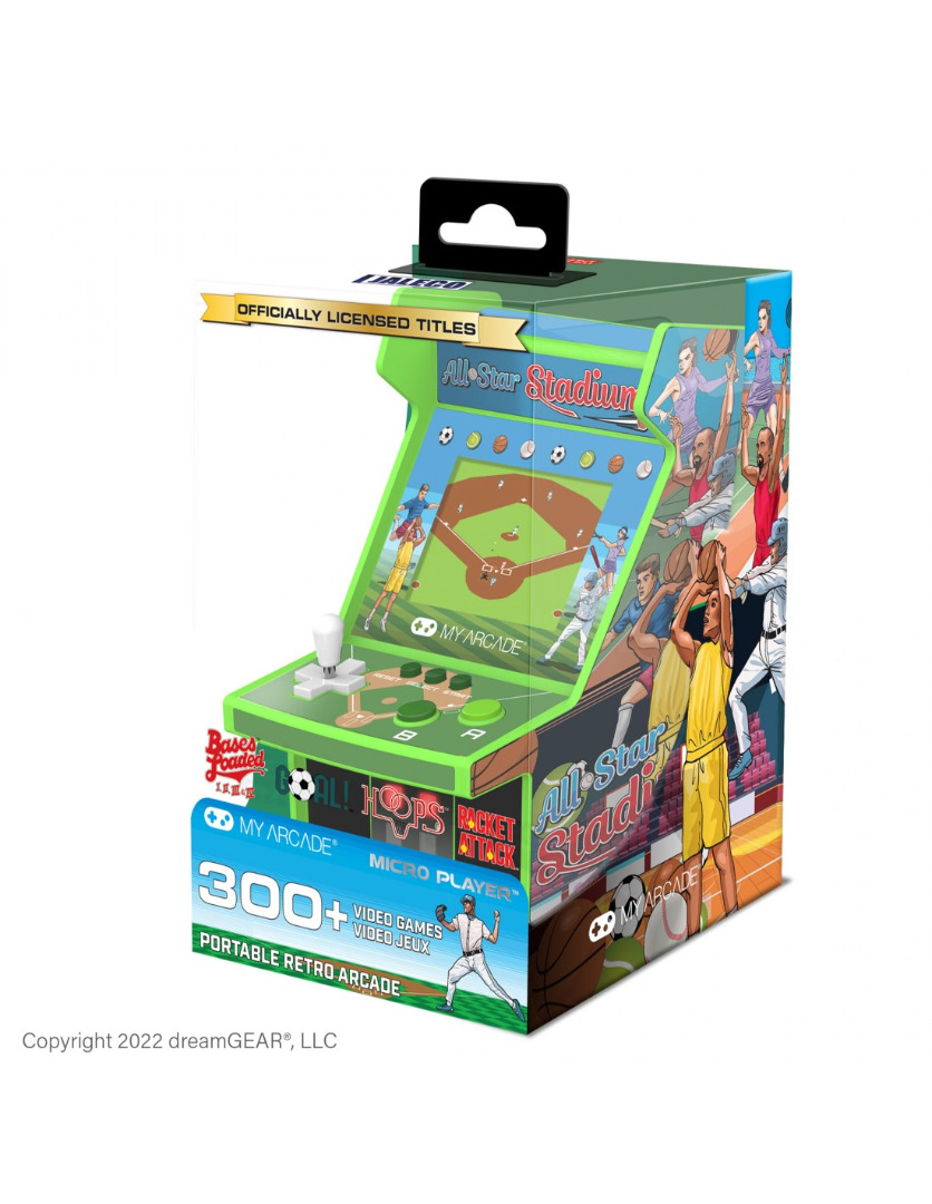 Micro Player AllStar Stadium 308 Games 6,75 inch