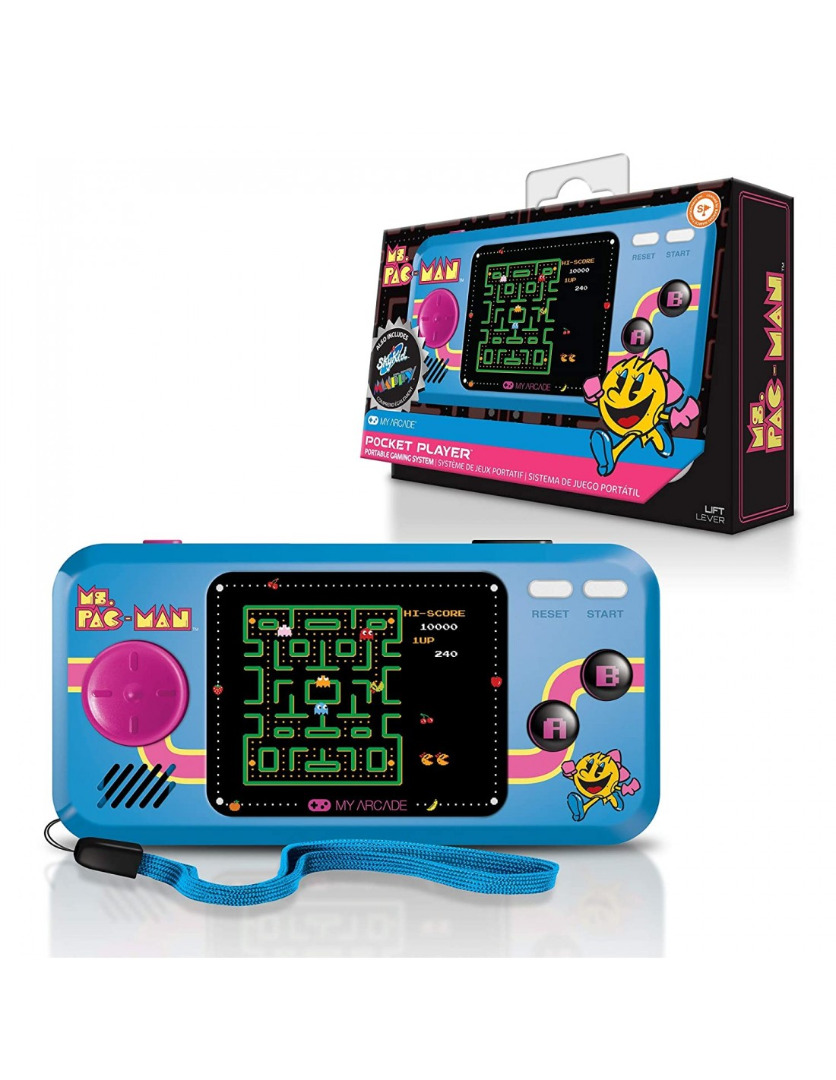 My Arcade Pocket Player Miss Pacman Consola