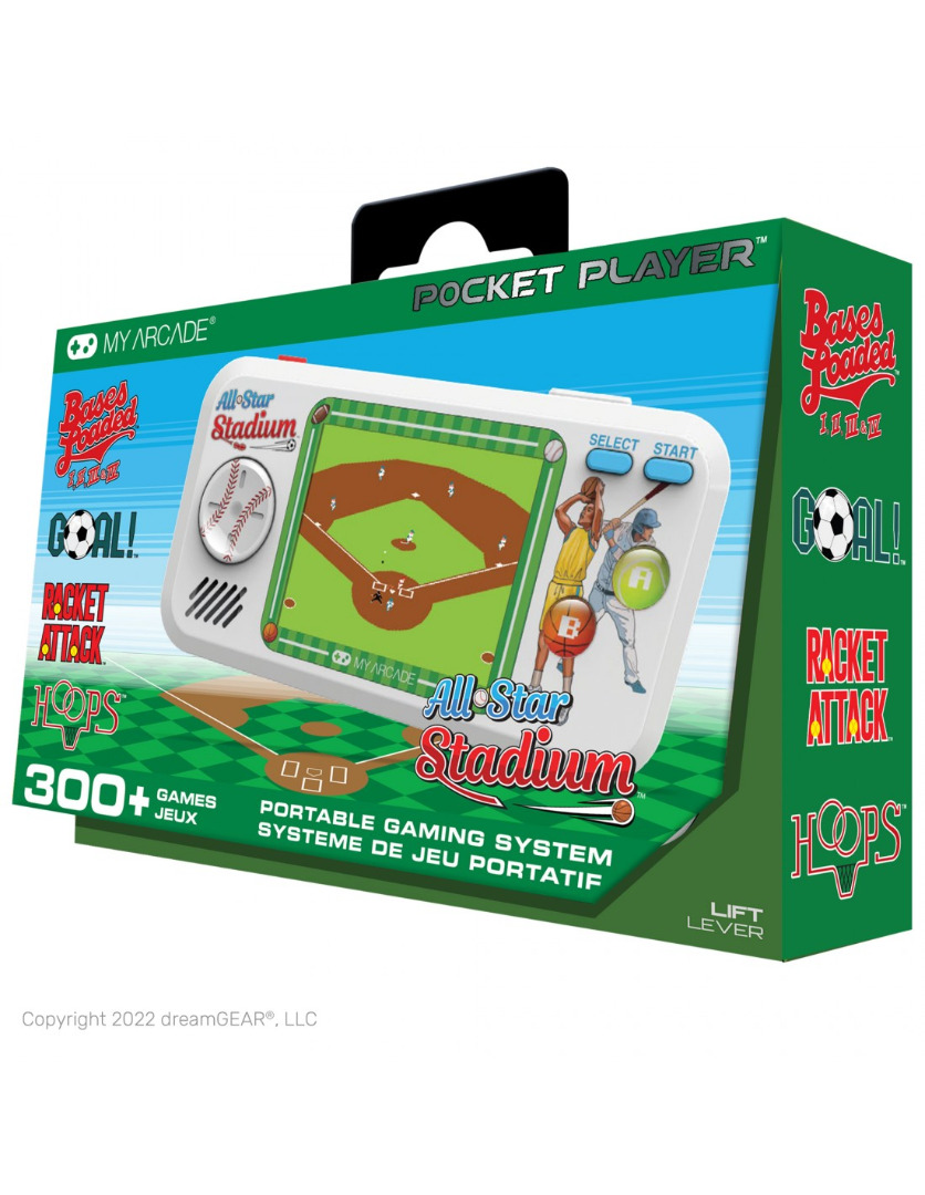 Pocket Player AllStar Stadium Portable 308 Games
