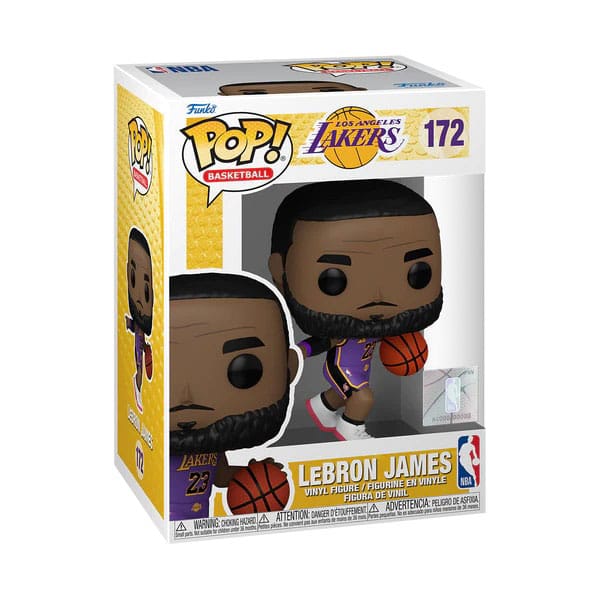 NBA Legends POP! Sports Vinyl Figure Lakers -LeBron James 9 cm