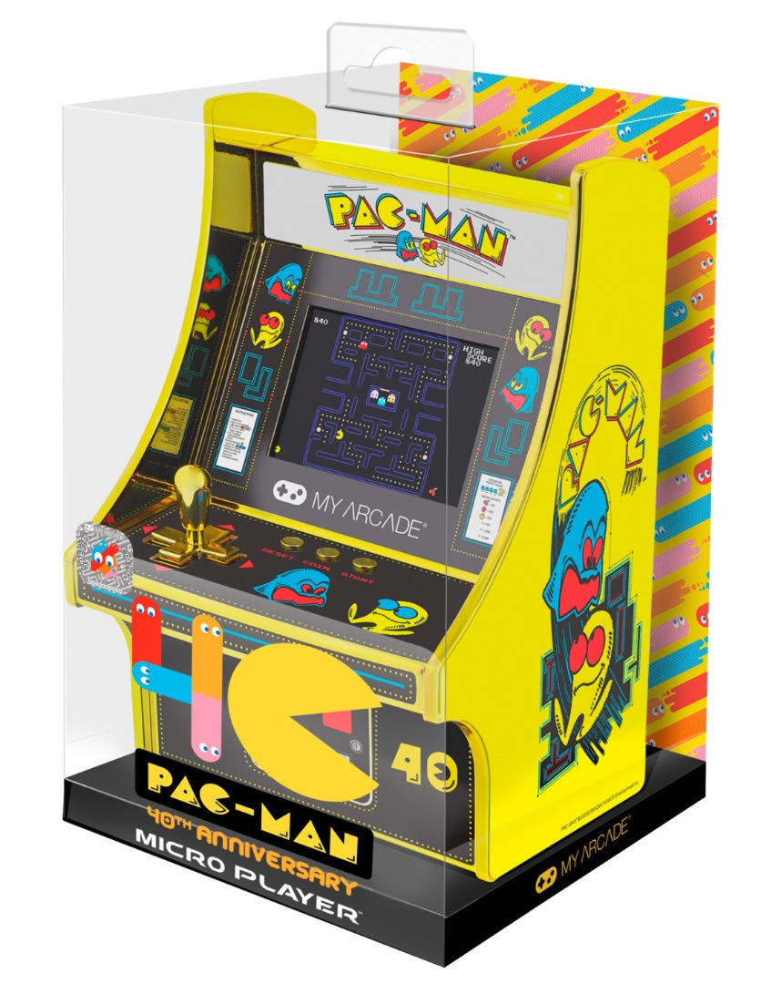 Micro Player PacMan 40th Aniversario 6,75 inch