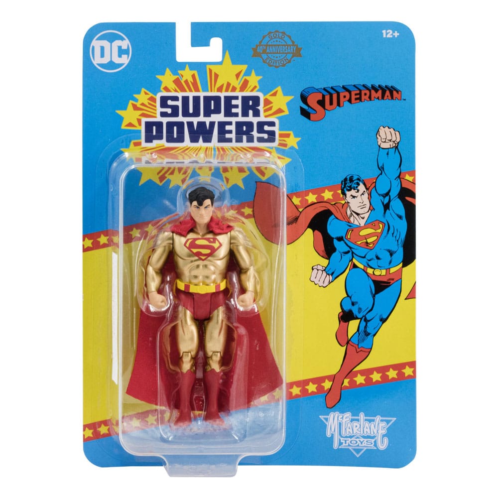 DC Direct Super Powers Action Figure Superman (Gold Edition) 13 cm