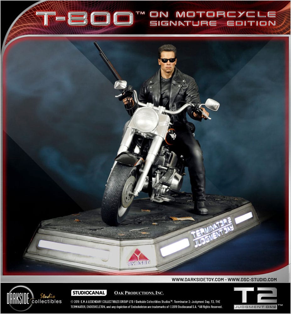Terminator 2 Judgement Day Statue T-800 30th Anniversary Signature Edition