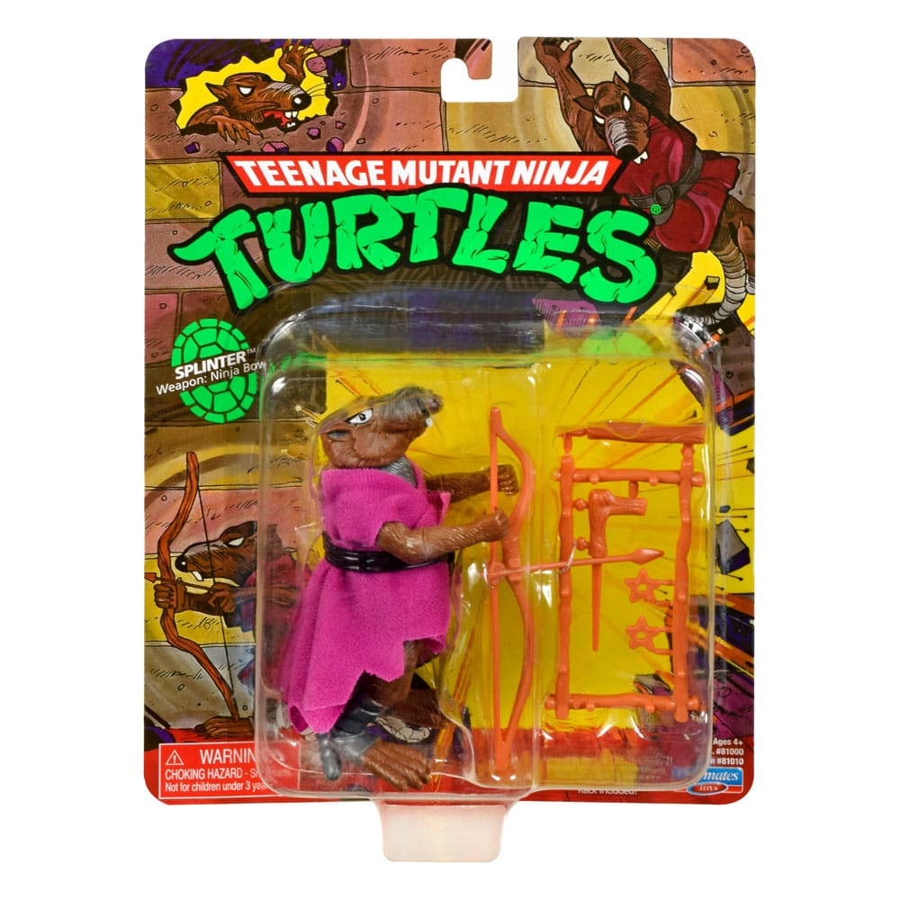 Teenage Mutant Ninja Turtles Action Figure 10 cm Classic Mutant Splinter