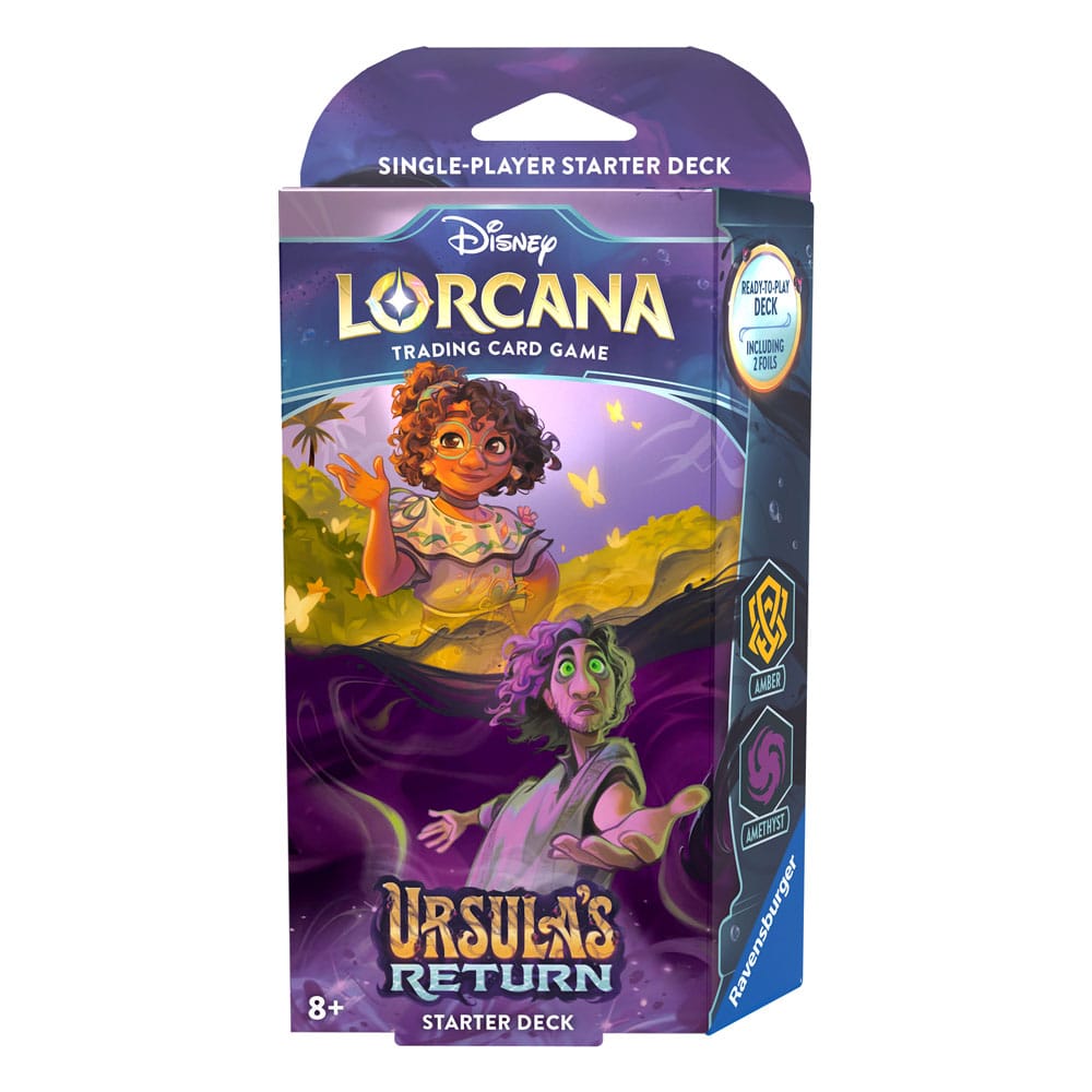 Disney Lorcana TCG Ursula's Return Starter Deck Amber & Amethist (English)