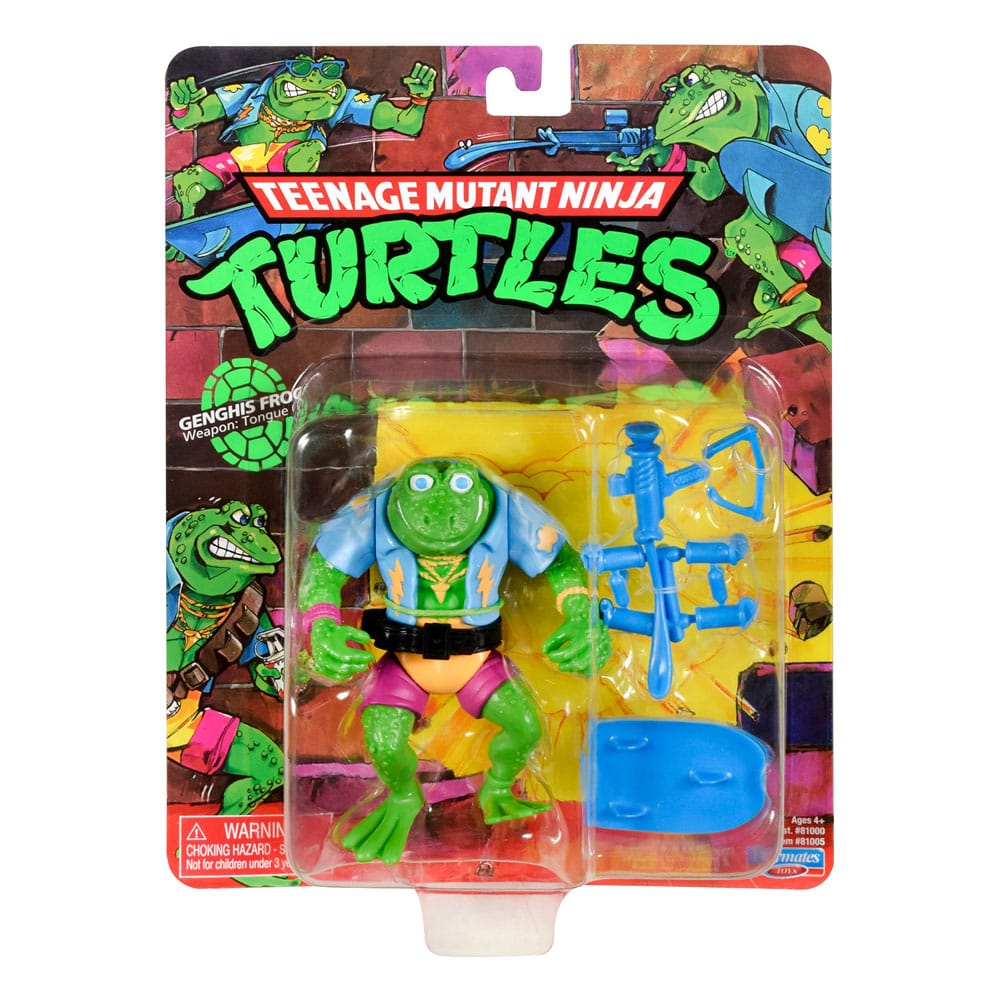 Teenage Mutant Ninja Turtles Action Figure Classic Genghis Frog 10 cm