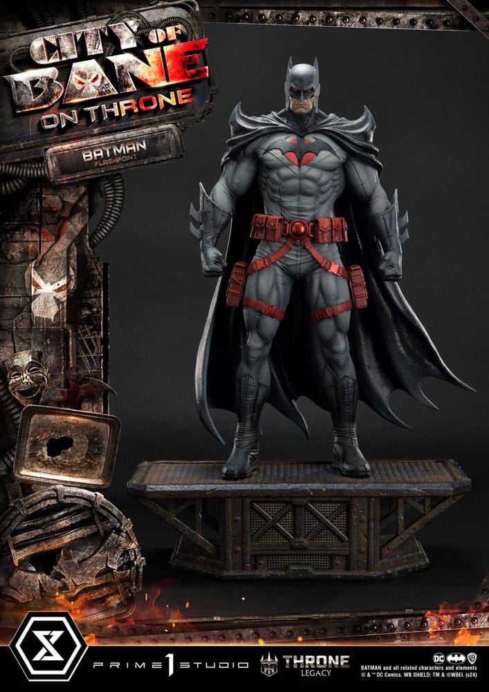 DC Comics Throne Legacy Collection Statue Statue 1/4 Flashpoint Batman 60cm