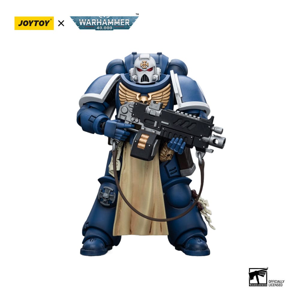 Warhammer Action Figure Ultramarines Sternguard Veteran with Auto Bolt Rifl