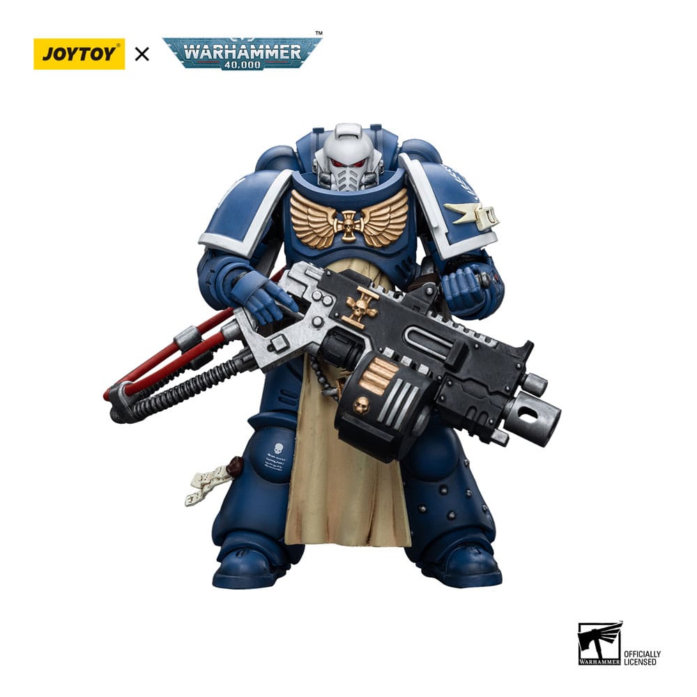 Warhammer Action Figure Ultramarines Sternguard Veteran with Heavy Bolter