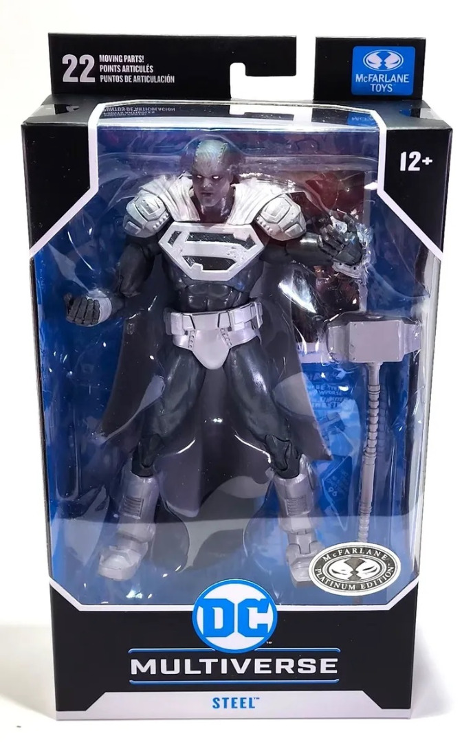 DC Multiverse Action Figure Steel Platinum Edition 18 cm