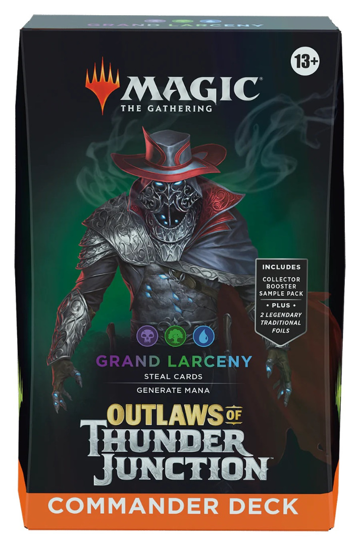 Magic the Gathering Outlaws of Thunder Junction Commander Grand Larceny EN