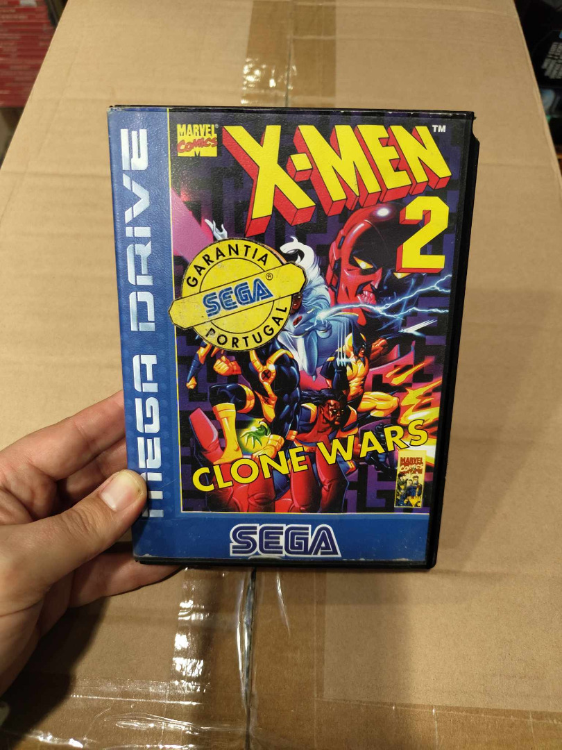X-Men 2 Clone Wars Mega Drive (Seminovo)