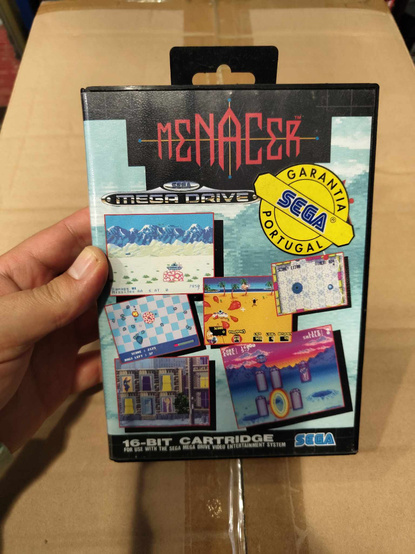 Menacer 6 Game Cartridge Mega Drive (Seminovo)