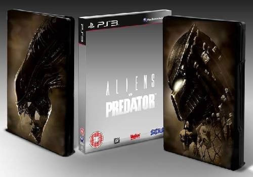 Aliens VS Predator Hunter Edition Steelbook PS3 (Novo)