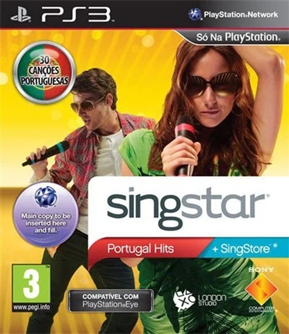 Singstar: Portugal Hits PS3 (Seminovo)