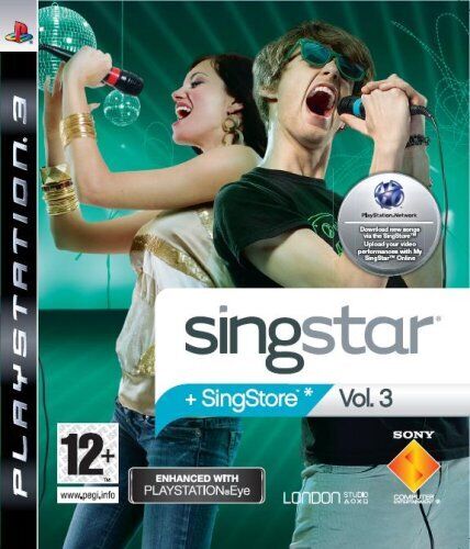 SingStar Vol. 3 PS3 (Seminovo)