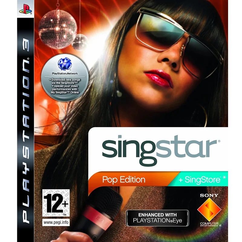Singstar Pop Edition PS3 (Seminovo)