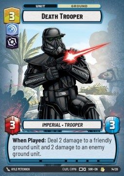 Star Wars Single Death Trooper (WP14) Promo - English