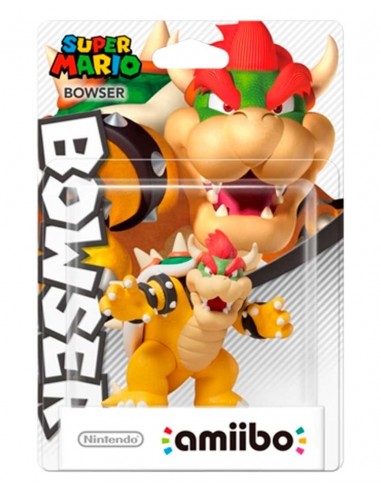 Amiibos - Figura Amiibo Bowser (Super Mario)