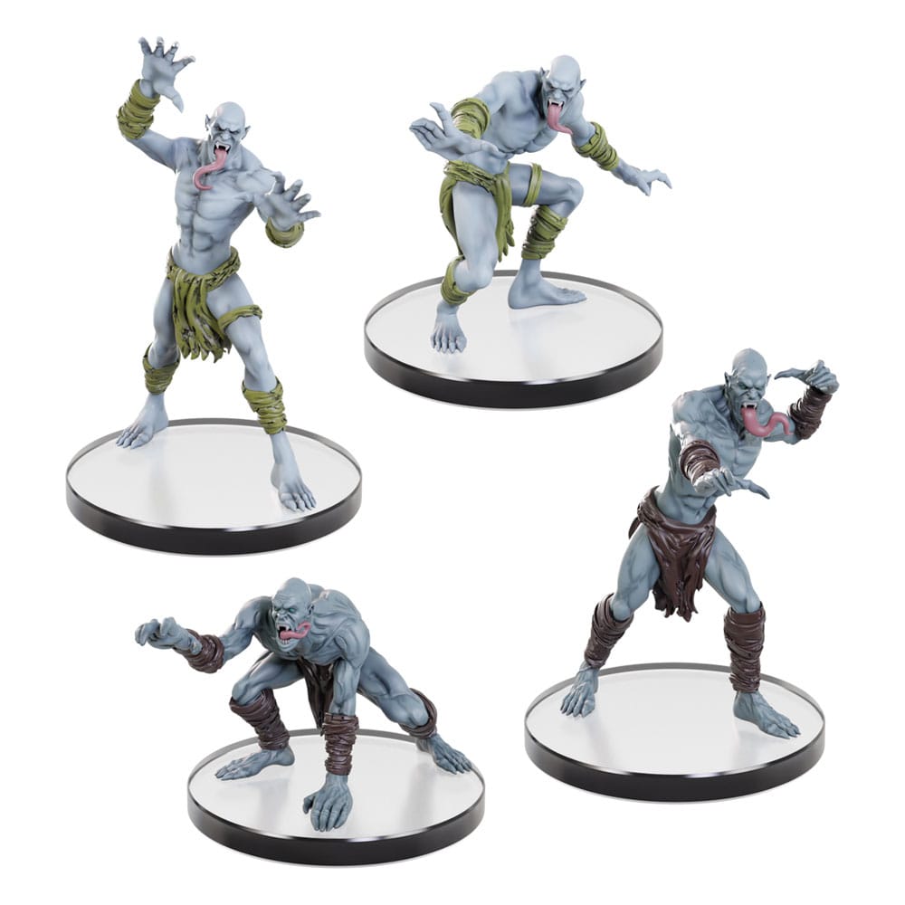 D&D Icons of the Realms pre-painted Miniatures Undead Armies-Ghouls & Ghast