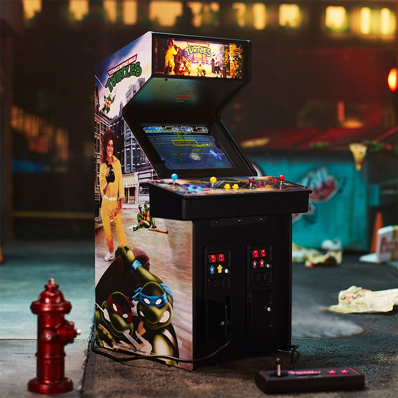 TMNT: 1989 Teenage Mutant Ninja Turtles 1:4 Scale Arcade 