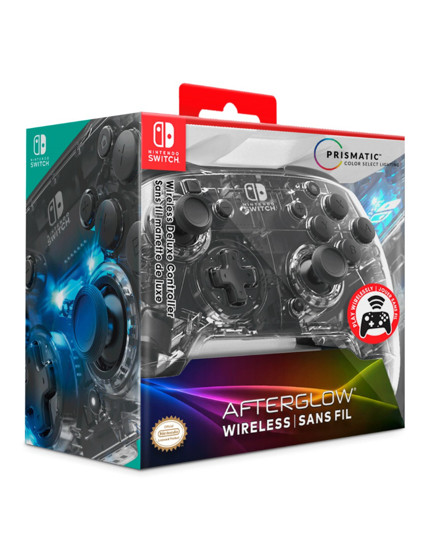Switch - Afterglow Wireless Deluxe Controller Licenciado