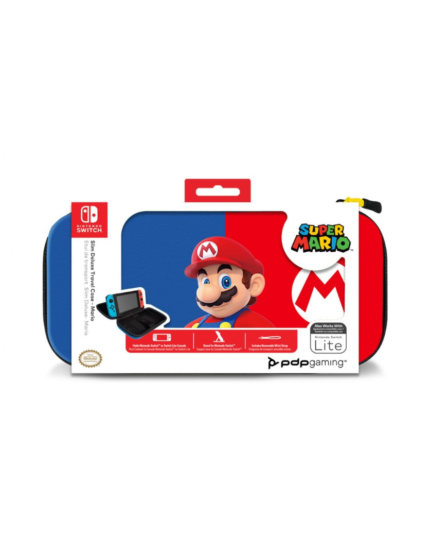 Switch - Deluxe Travel Case Edicion Mario