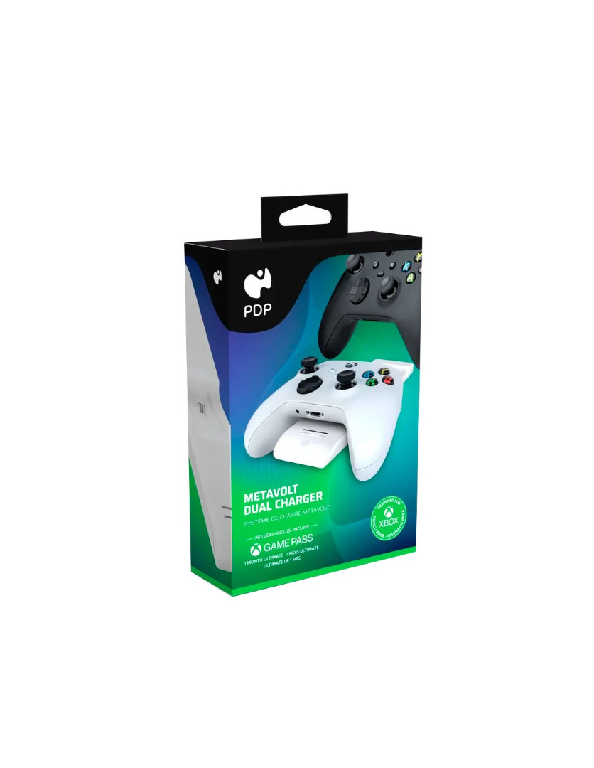 Xbox Series X - Metavolt Carregador Dual Blanco Licenciado