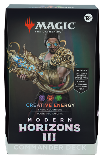 Magic the Gathering Modern Horizons 3 Commander Deck Creative Energy Englis