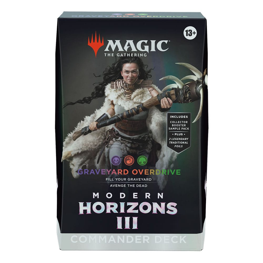 Magic the Gathering Modern Horizons 3 Commander Deck Graveyard Overdrive EN