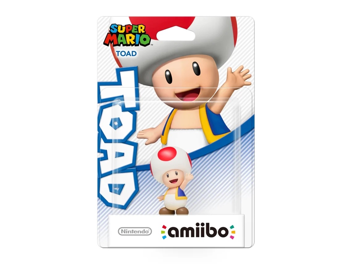 Amiibos - Figura Amiibo Toad (Serie Super Mario)
