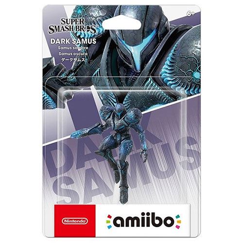 Amiibos - Figura Amiibo Samus Oscura (Serie SSB)
