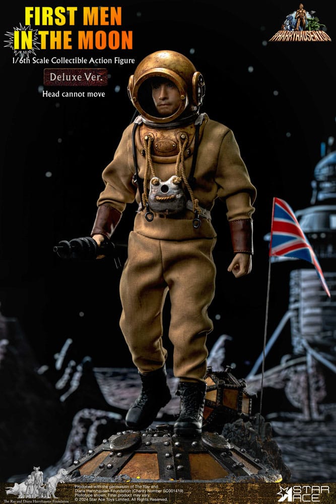 First Men in the Moon Action Figure 1/6 First Men in the Moon (1964) Deluxe